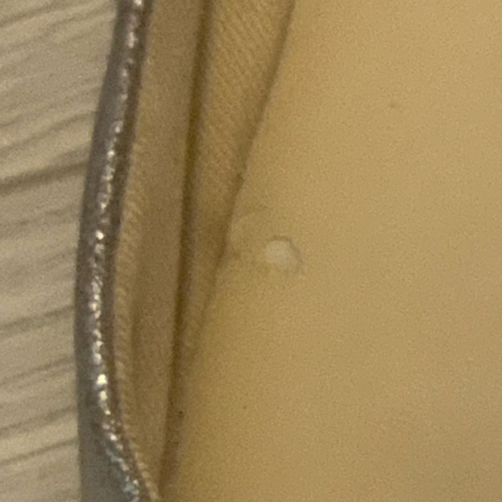 Dolce Vita Silver Square Toe Flats - Picture 7 of 9